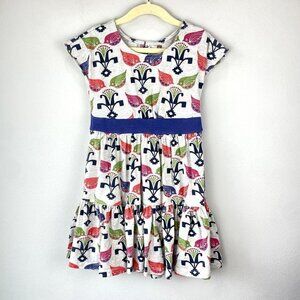 Tea Collection Sucre Banded Twirl Dress Bird 5